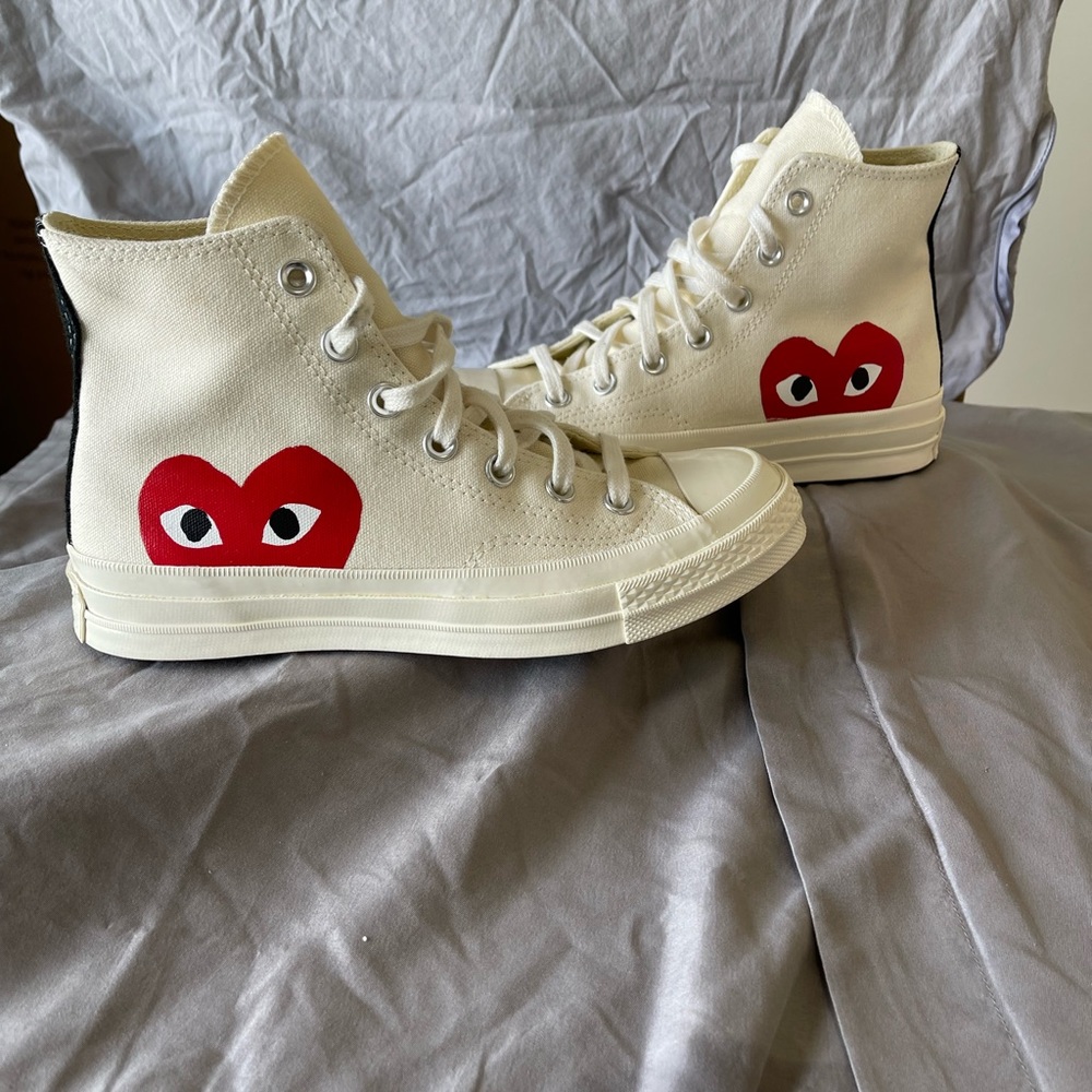 Converse x Comme des Garçons PLAY Chuck 70. Size 7